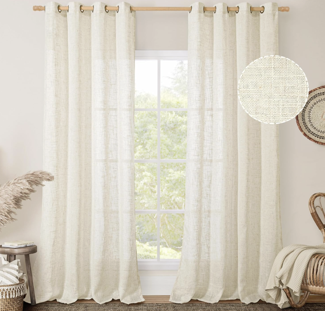 Gauzy Modern Organic Curtains