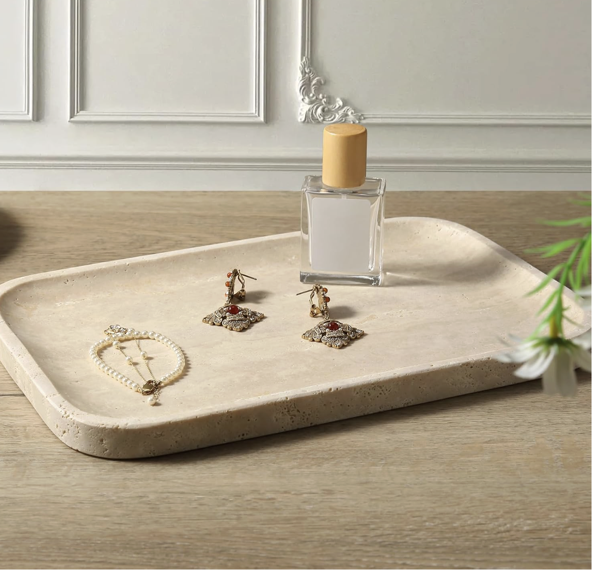 Modern Organic Decorative Tray