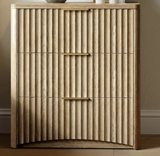 Fluted Oak Dresser