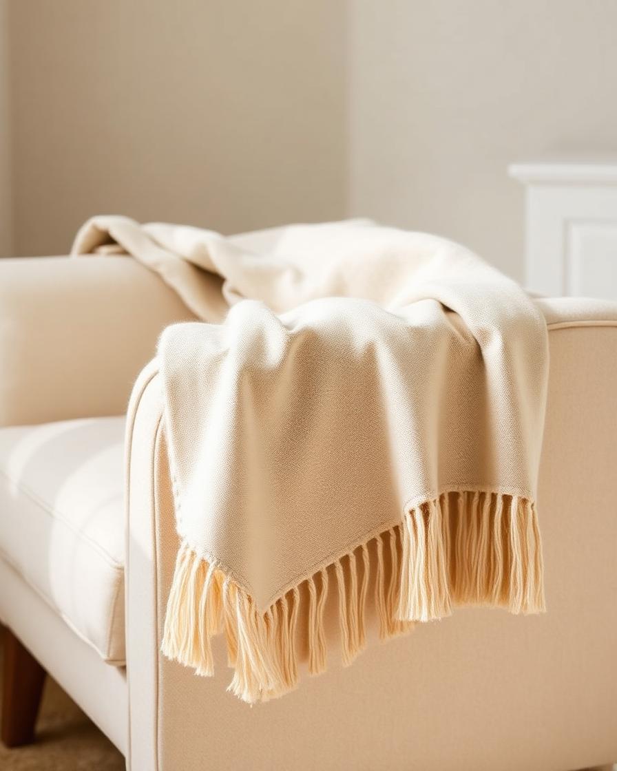 Heavy Linen Throw