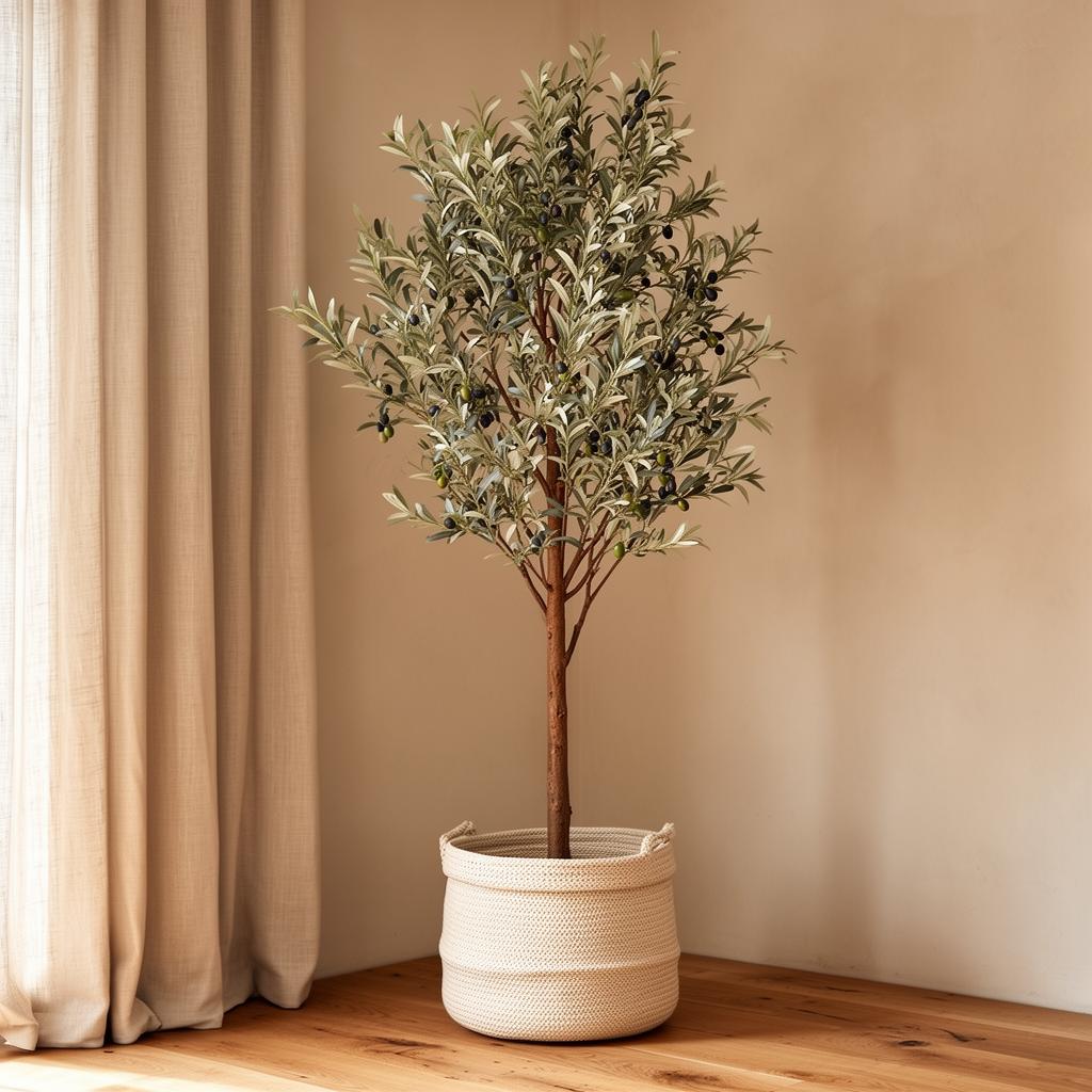 Faux Olive Tree, 6 ft