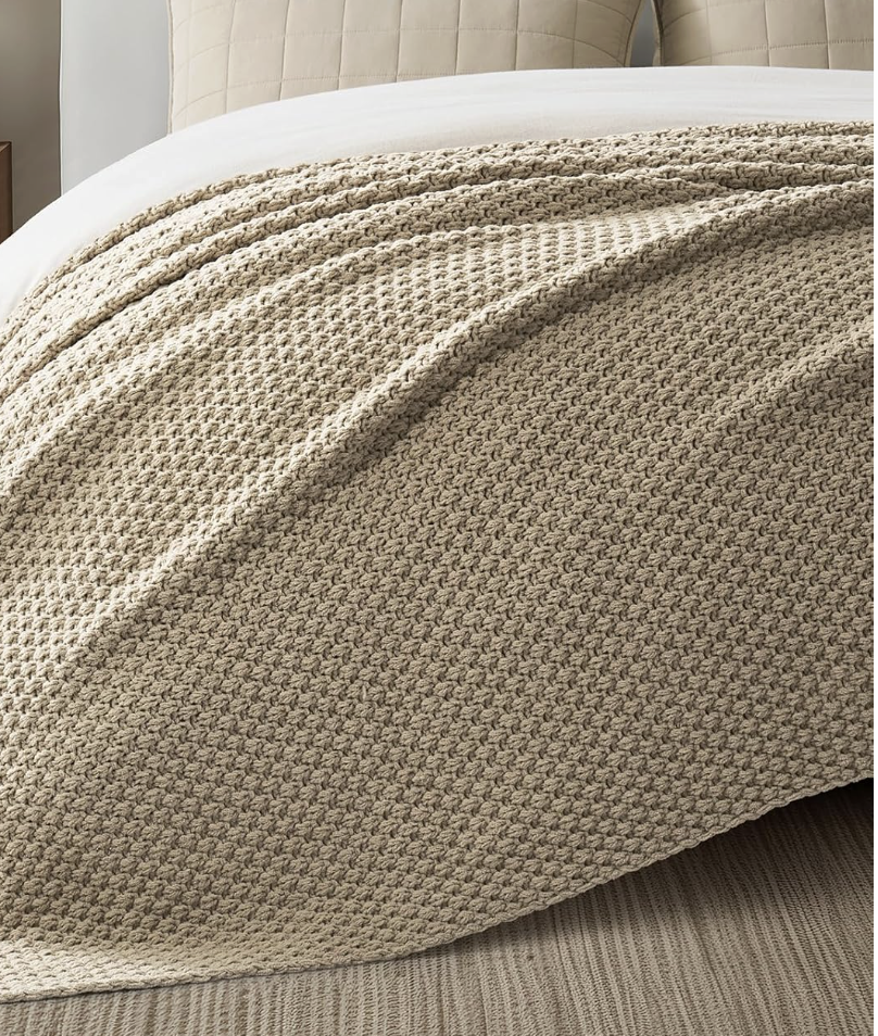 Chunky Woven Throw Blanket