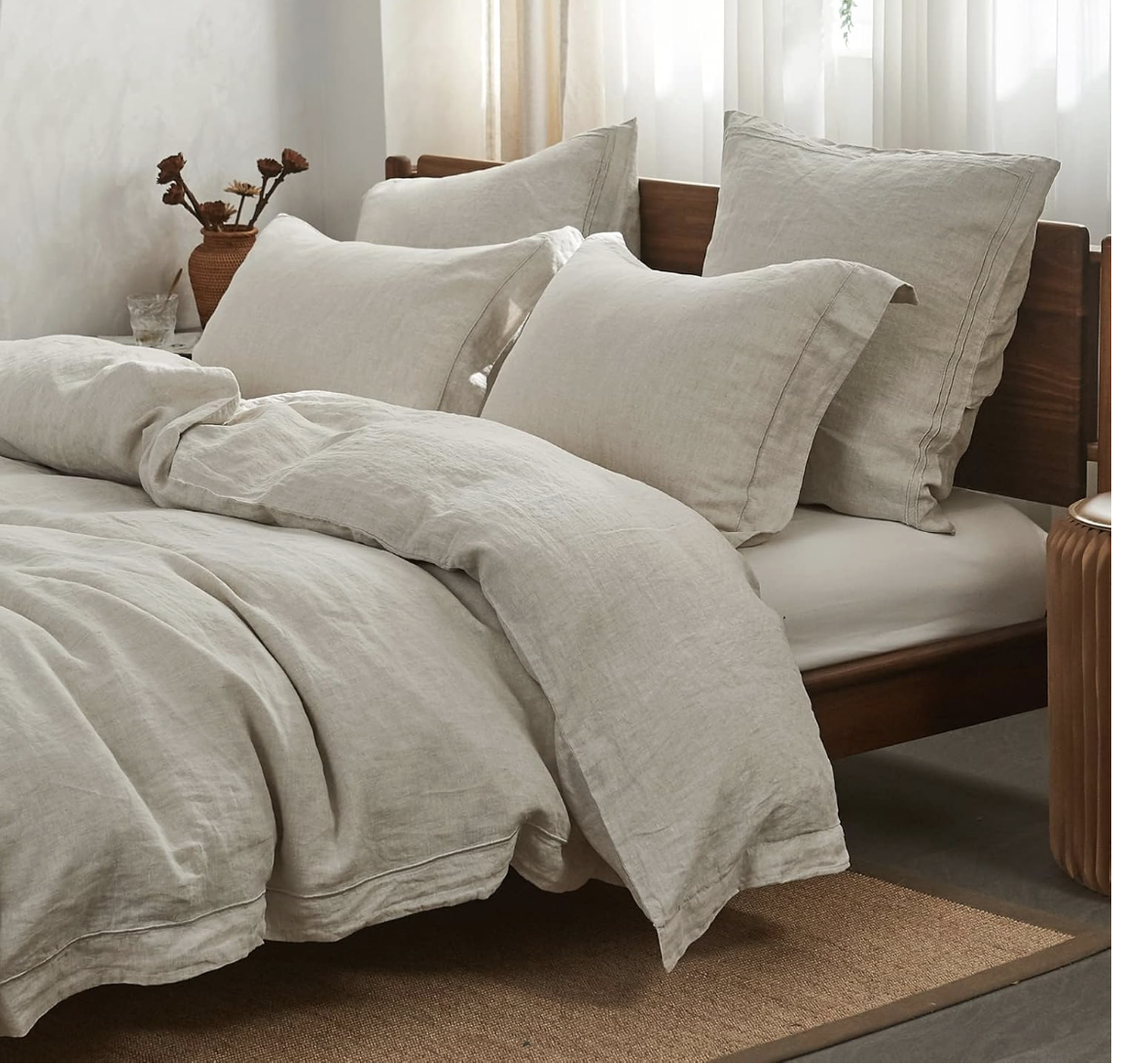 Organic Neutral Duvet Set