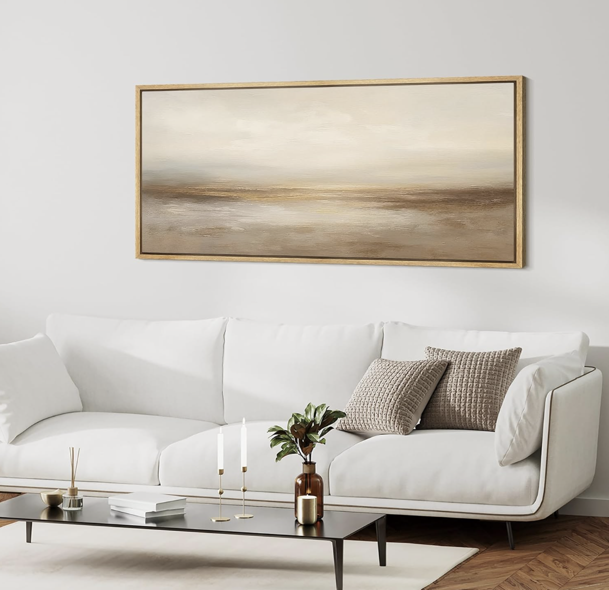 Abstract Tonal Canvas